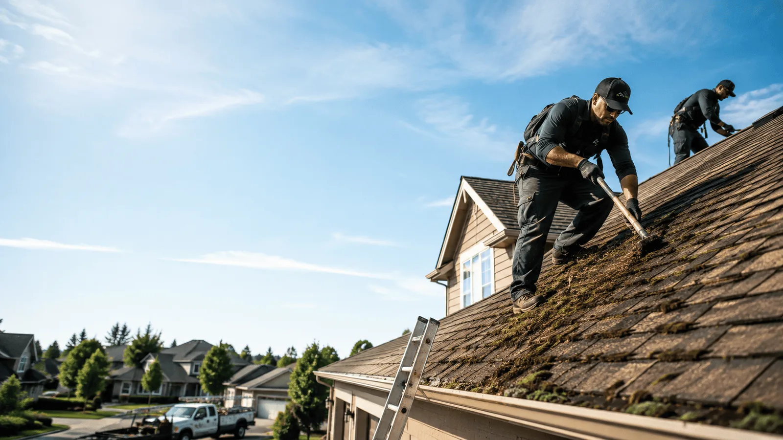 Roof Moss Removal in Scotts Valley, CA near me